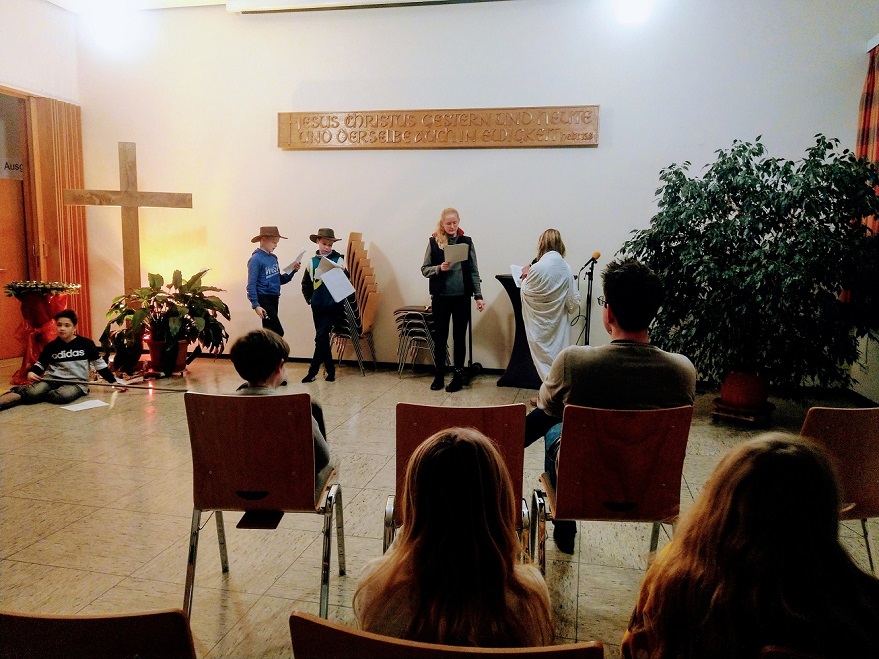 In den vergangenen Wochen haben die Kinder der Brackeler Jungschar fleißig für das Krippenspiel geübt, dass am 24.12. bei der Christvesper in Brackel aufgeführt wird