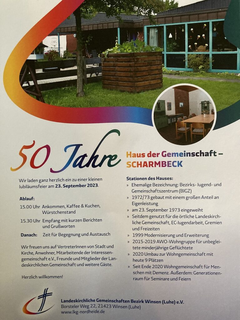 50 Jahre Haus Scharmbeck